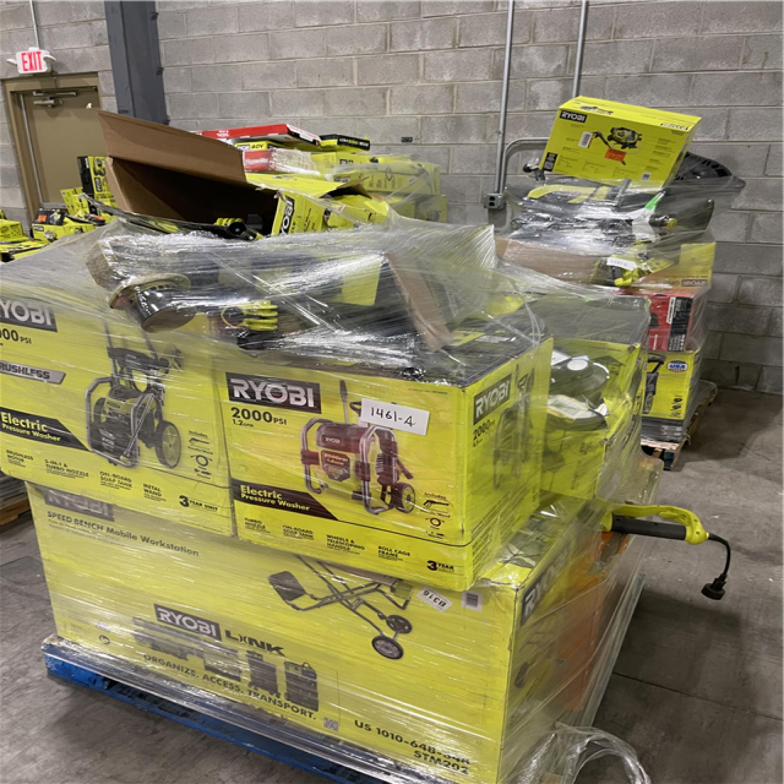 Pittston Location As-Is Power Tools Partial Truckload (7 pallets) 1461-A