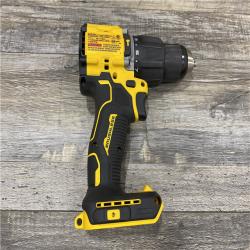 AS-IS DEWALT ATOMIC 20V Lithium-Ion Cordless 1/2 in. Hammer Drill Kit