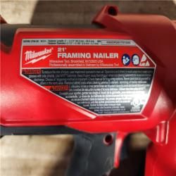 HOUSTON LOCATION - AS-IS Milwaukee FUEL 3-1/2 in. 18-Volt 21-Degree Lithium-Ion Brushless Cordless Framing Nailer (Tool-Only)