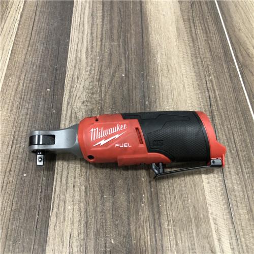 AS-IS Milwaukee FUEL 12-Volt Lithium-Ion Brushless Cordless High Speed 3/8 in. Ratchet (Tool-Only)