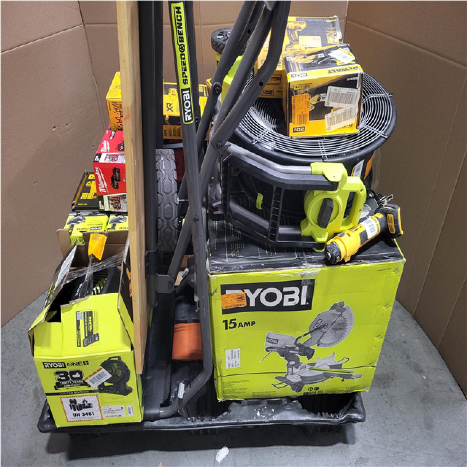 CALIFORNIA AS-IS TOOL PALLET