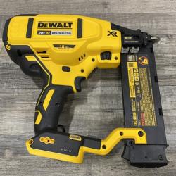 AS-IS DEWALT 20V MAX XR Lithium-Ion Electric Cordless 18-Gauge Brad Nailer (Tool Only)