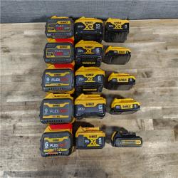 HOUSTON LOCATION - AS-IS DEWALT BATTERY PACK QTY - 15