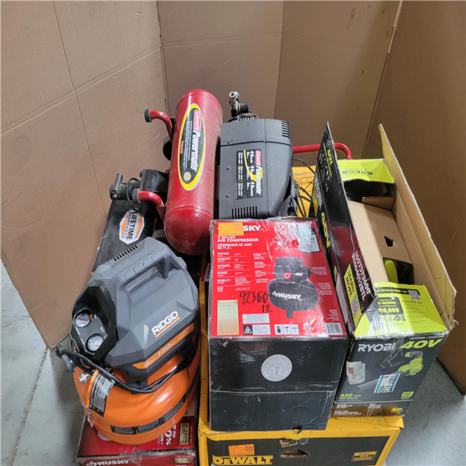 CALIFORNIA AS-IS OUTDOOR POWER EQUIPMENT