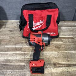 Houston Location AS-IS Milwaukee FUEL 18V Lithium-Ion Brushless Cordless 1/2 in. Impact Wrench with Friction Ring (Tool-Only)
