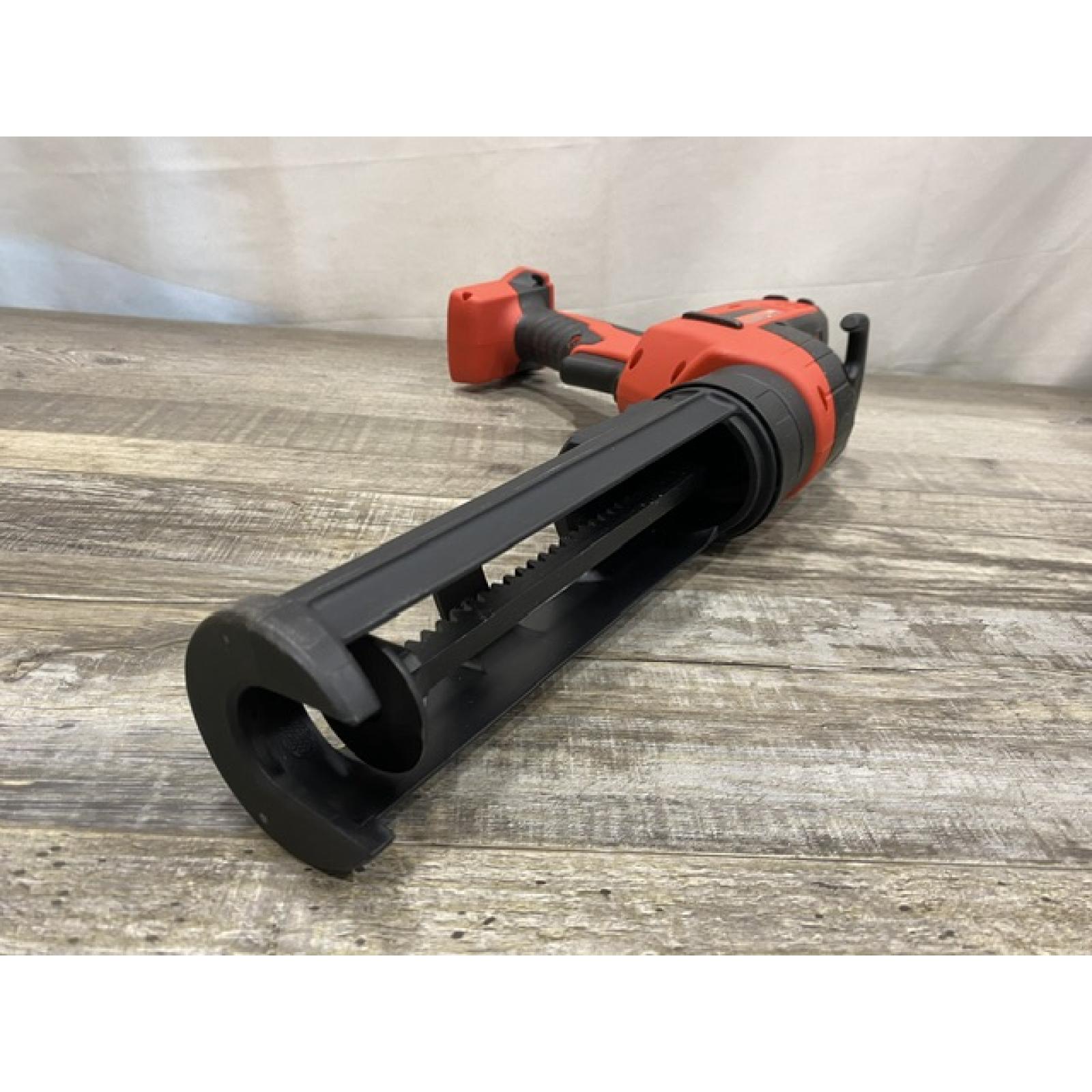 AS-IS Milwaukee 18-Volt Lithium-Ion Cordless 10 oz. Caulk and Adhesive Gun (Tool-Only)