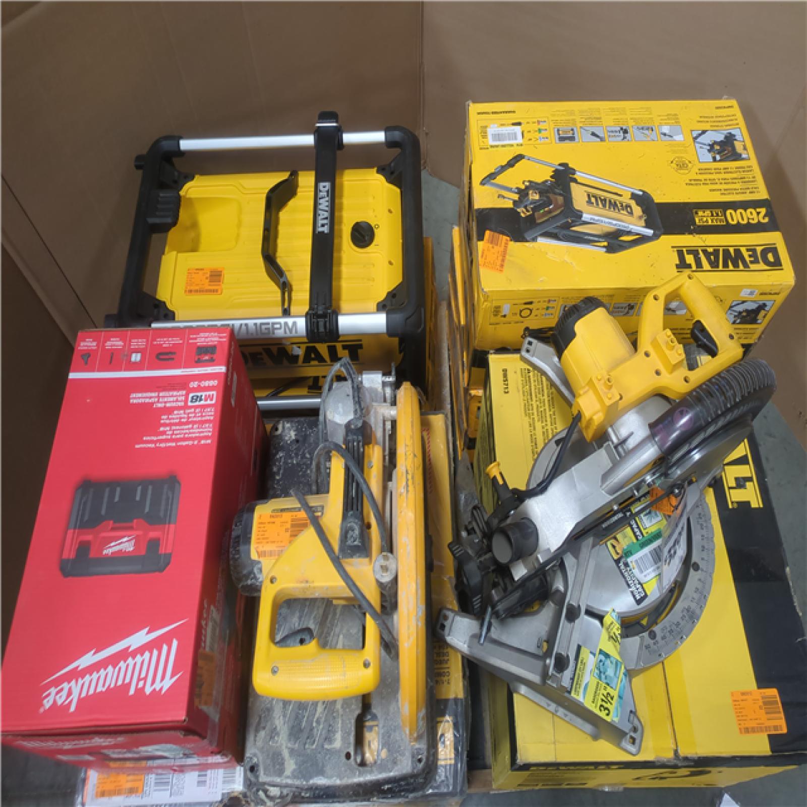 CALIFORNIA AS-IS TOOL PALLET