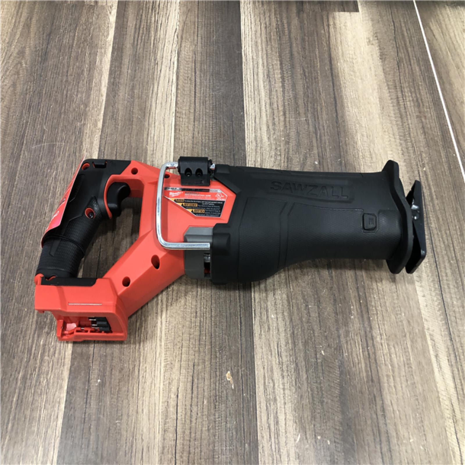 AS-IS Milwaukee FUEL ONE-KEY 18V Lithium-Ion Brushless Cordless SAWZALL Reciprocating Saw (Tool-Only)