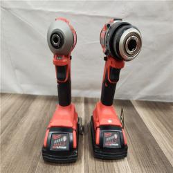 AS-IS- Milwaukee M18 Compact Brushless 2-Tool Combo Kit