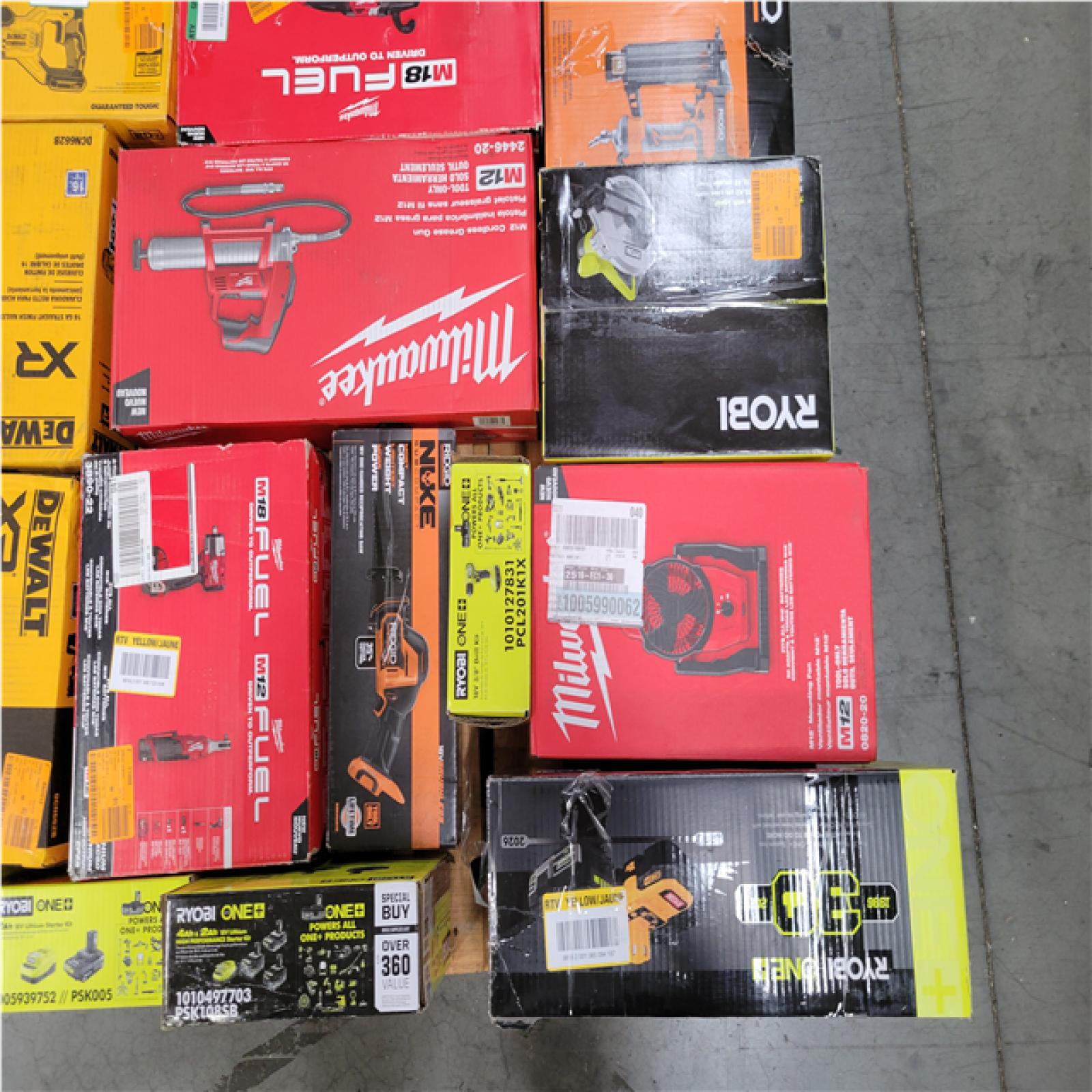CALIFORNIA AS-IS TOOL PALLET