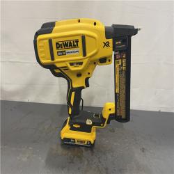 AS-IS- DEWALT XR 18 GA NARROW CROWN STAPLER KIT (DCN681D1)