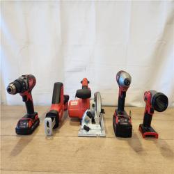 Milwaukee 18V Lithium-Ion Cordless (5-Tool) Combo Kit