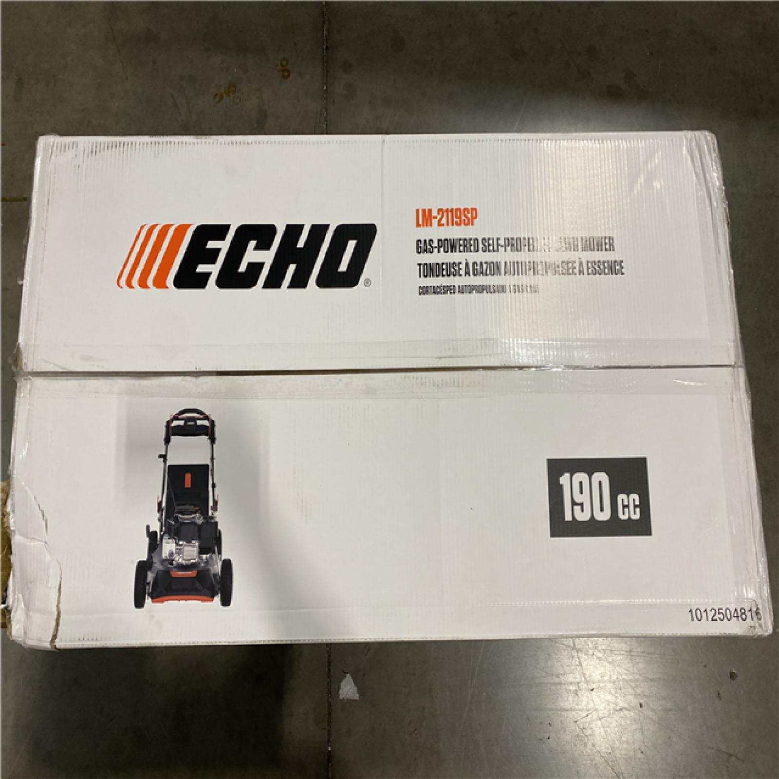 DALLAS LOCATION- NEW!- ECHO SELF-PROPELLED LAWN MOWER