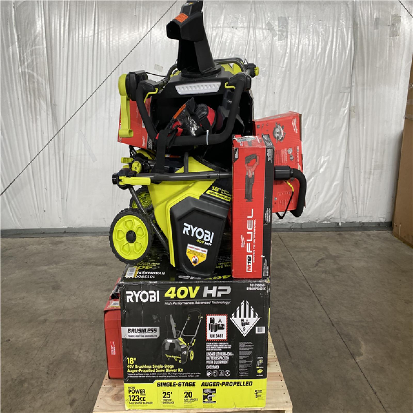 Houston Location AS IS - Tool Pallet