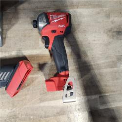 HOUSTON LOCATION - AS-IS MILWAUKEE 3 TOOL COMBO W/ (2) BATTERY & CHARGER
