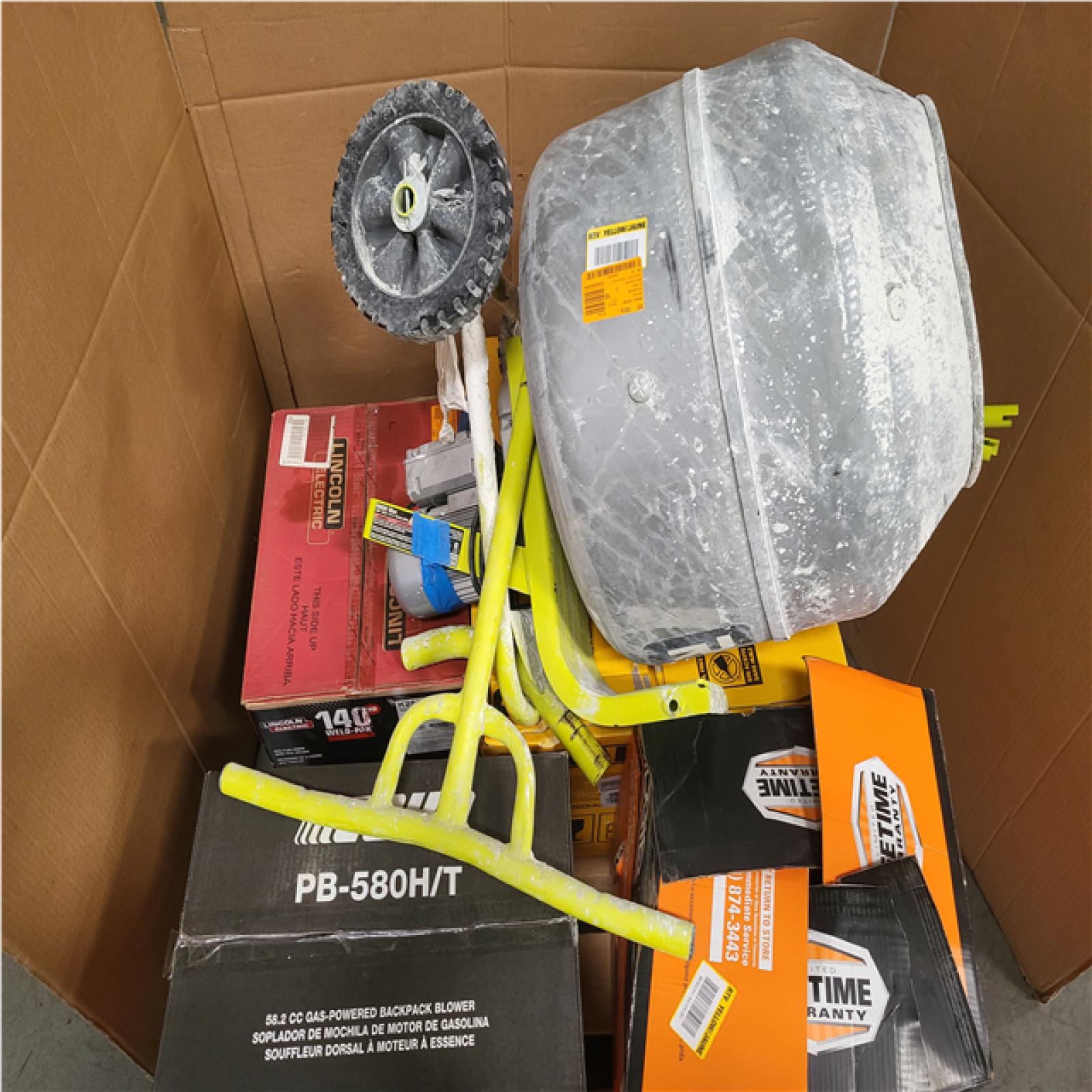 CALIFORNIA AS-IS OUTDOOR POWER EQUIPMENT