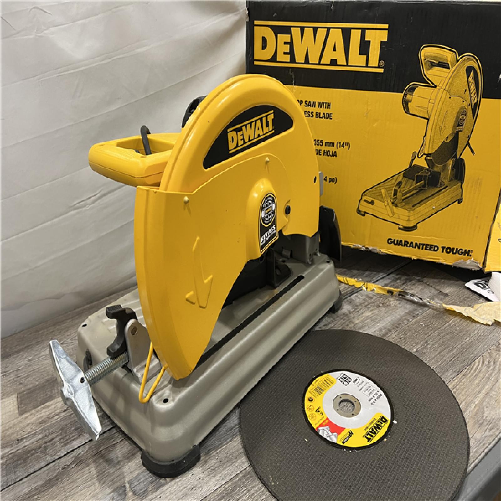 ASIS DEWALT 15 Amp Corded 14 in. CutOff Chop Saw