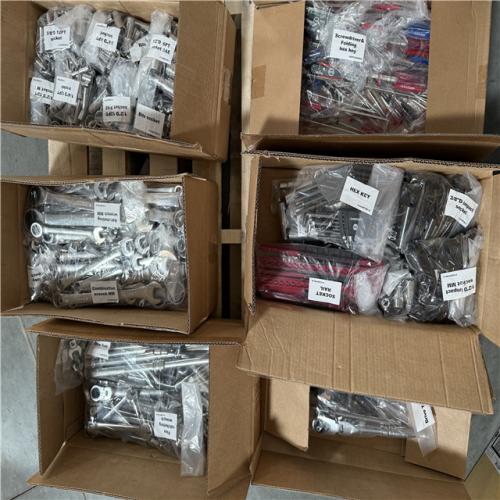 California NEW Tools, includes Drive Tools, Hex Key, Socket Rail, 1/2 D Impact Socket MM, 3/8 D Impact Socket, Screwdriver & Folding Hex Key, Sockets, Ratcheting Wrench MM, Combination Wrench, Stubby Wrench, Flax Ratcheting Wrench, Drive Tools