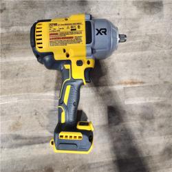 HOUSTON LOCATION - AS-IS Dewalt 20V MAX Lithium-Ion Cordless 1/2 in. Impact Wrench Kit W/ BATTERY & CHARGER