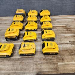 HOUSTON LOCATION - AS - IS DEWALT BATTERY PACK QTY - 15