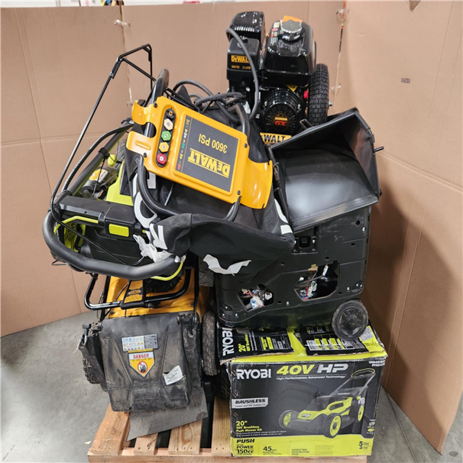 CALIFORNIA AS-IS OUT DOOR POWER EQUIPMENT