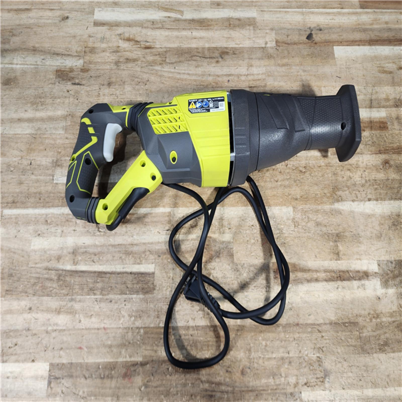 HOUSTON LOCATION - AS - IS Ryobi 12 Amp Reciprocating Saw