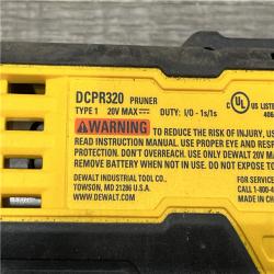 AS-IS DEWALT 20V MAX Cordless Pruner Kit