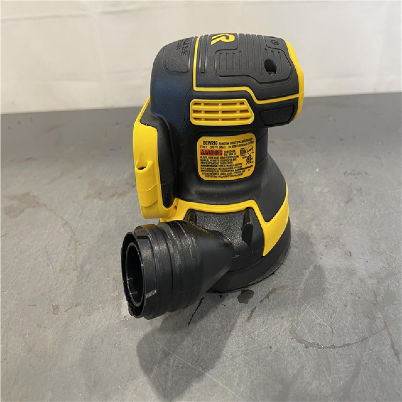 AS-IS - DEWALT 20V MAX XR Cordless Brushless 5 in. Random Orbital Sander