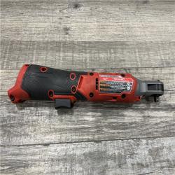 AS-IS Milwaukee FUEL 12-Volt Lithium-Ion Brushless Cordless High Speed 3/8 in. Ratchet (Tool-Only)