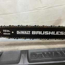AS-IS DEWALT FLEXVOLT 60V MAX 16in. Brushless Cordless Battery Powered Chainsaw Kit