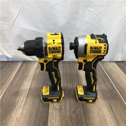 AS-IS DEWALT ATOMIC 20-Volt MAX Lithium-Ion Cordless Combo Kit
