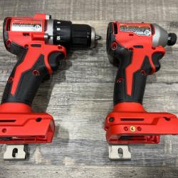 AS-IS Milwaukee 18V Lithium-Ion Brushless Cordless Compact Drill/Impact Combo Kit