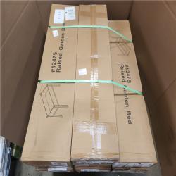 Phoenix NEW Garden Bed 48 in. x 24 in. x 30 in. Wood Raised Planter with Legs in Coffee Pallet (11-Boxes)