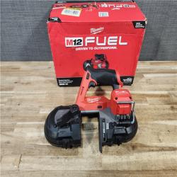 HOUSTON LOCATION - AS - IS Milwaukee FUEL 12V Lithium-Ion Cordless Compact Band Saw (Tool-Only)