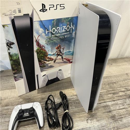 AS-IS Sony - PlayStation 5 Console – Horizon Forbidden West Bundle - White