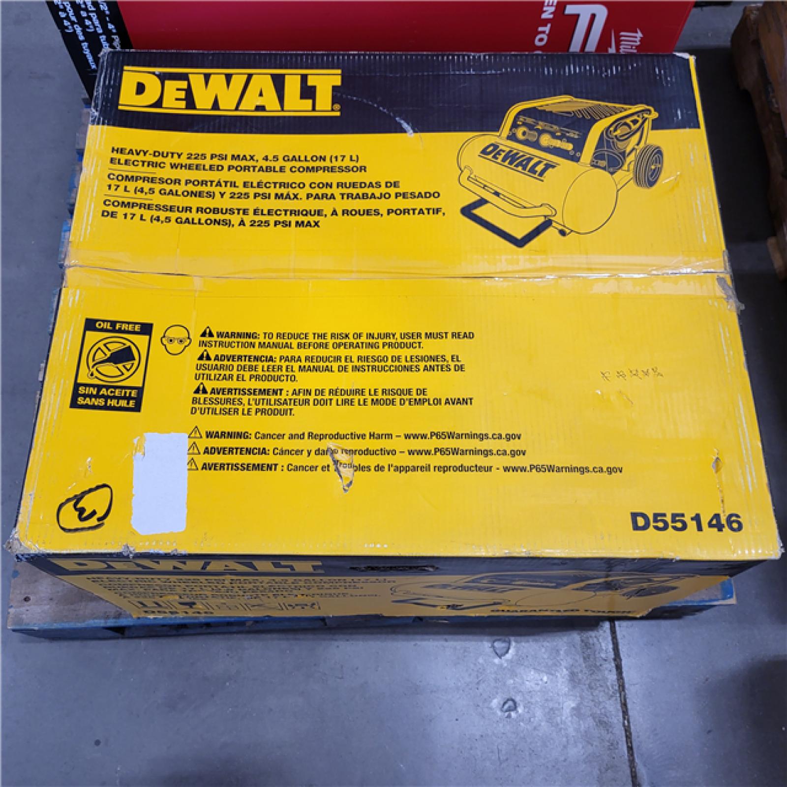 NEW 4.5 Gal. Portable Electric Air Compressor