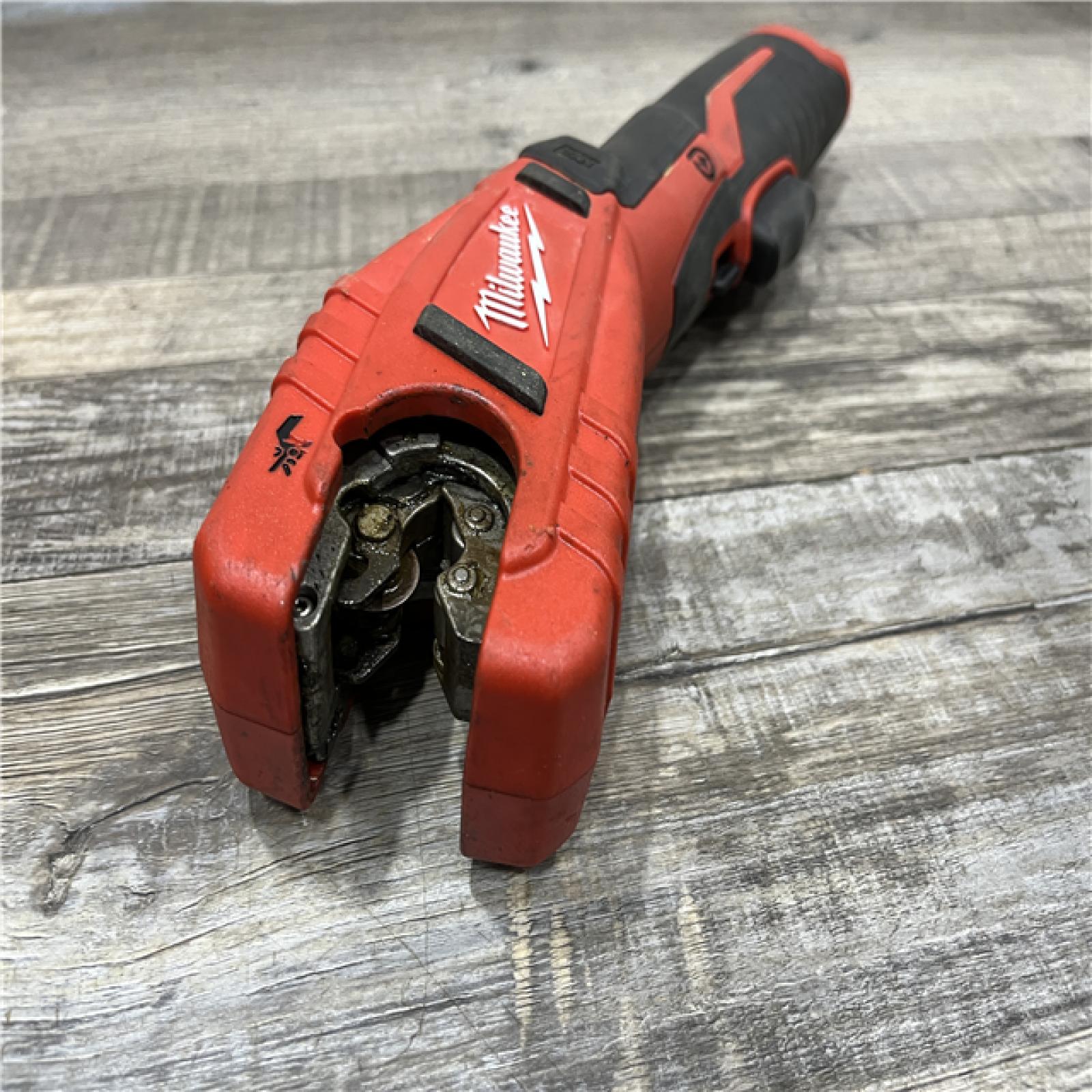 AS-IS Milwaukee 12V Lithium-Ion Cordless Copper Tubing Cutter (Tool-Only)
