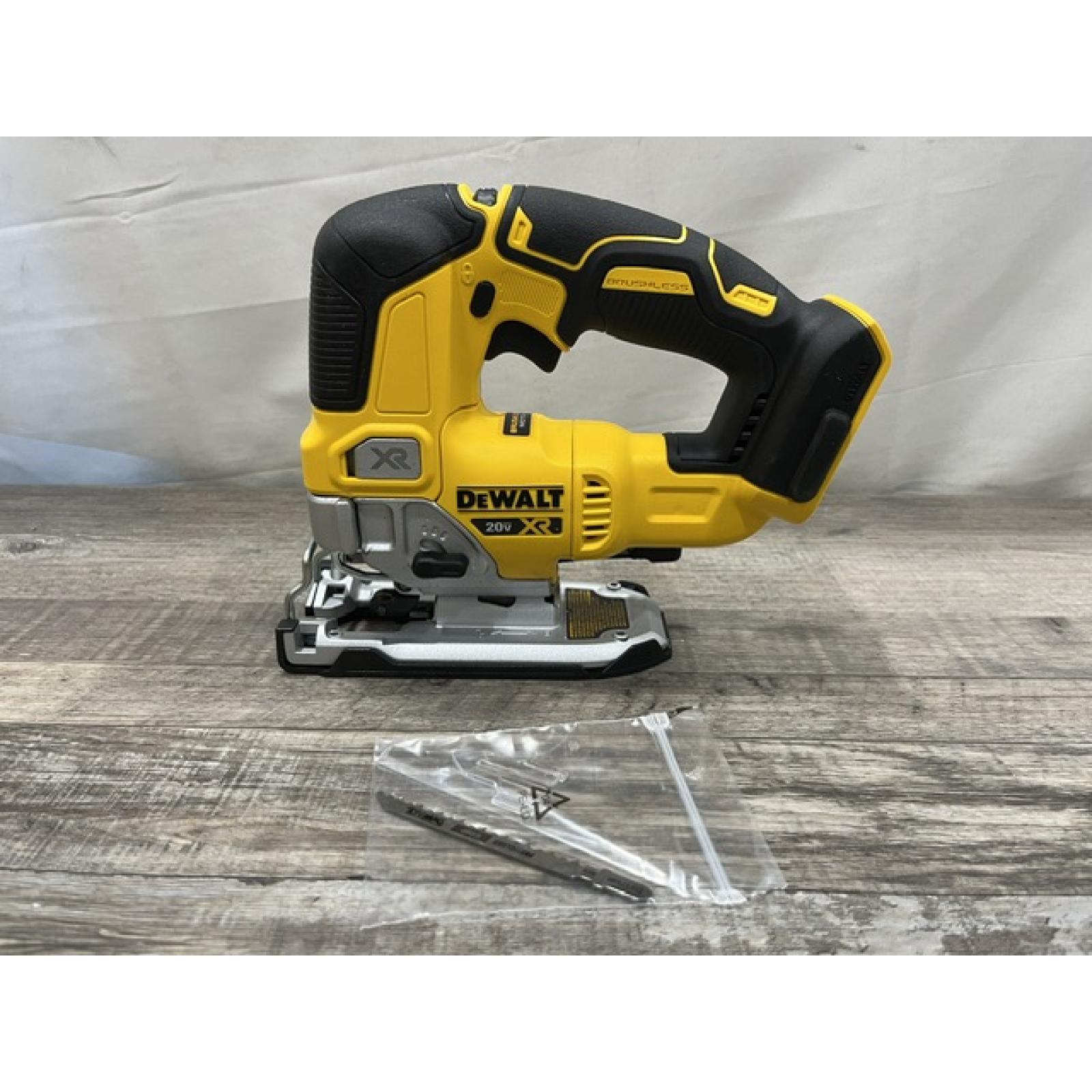 AS-IS DEWALT 20V MAX XR Cordless Brushless Jigsaw (Tool Only)