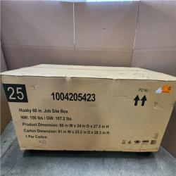 Phoenix NEW Husky Tool Storage 60 in. W Black Steel Job Site Toolbox