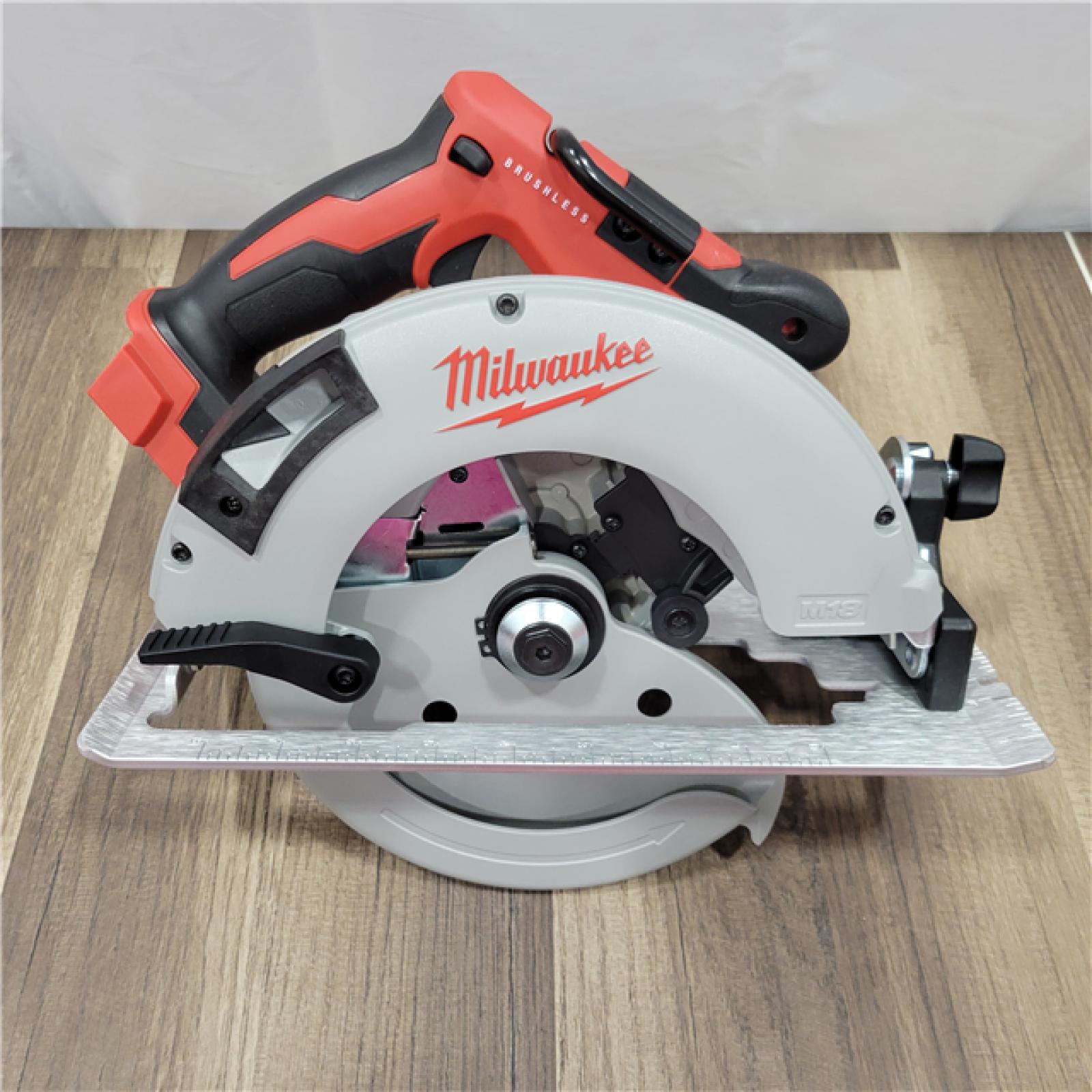 AS-IS Milwaukee M18 18-Volt Lithium-Ion Brushless Cordless Combo Kit (4-Tool) with 2-Batteries, 1-Charger and Tool Bag
