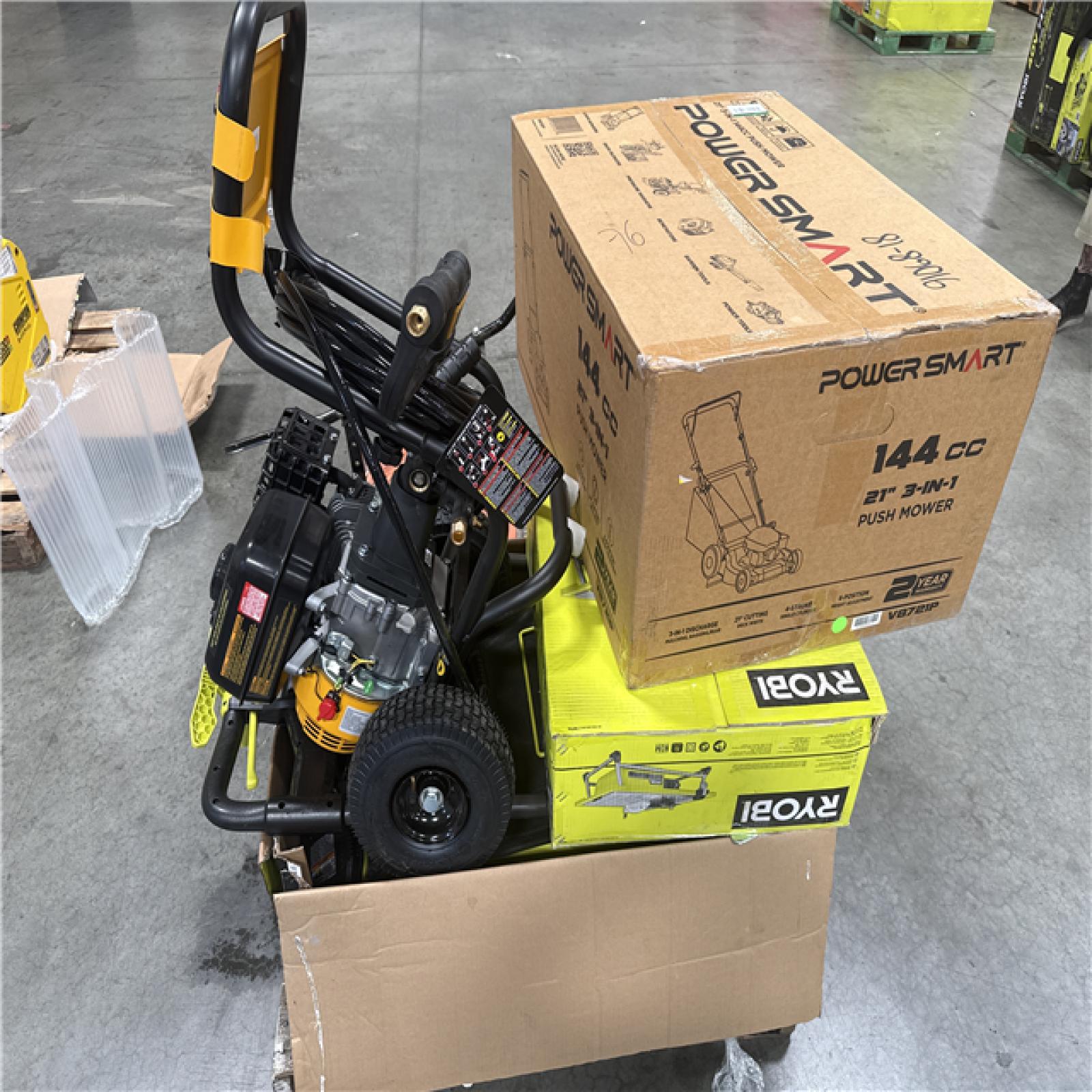 CALIFORNIA AS-IS OUTDOOR POWER EQUIPMENT
