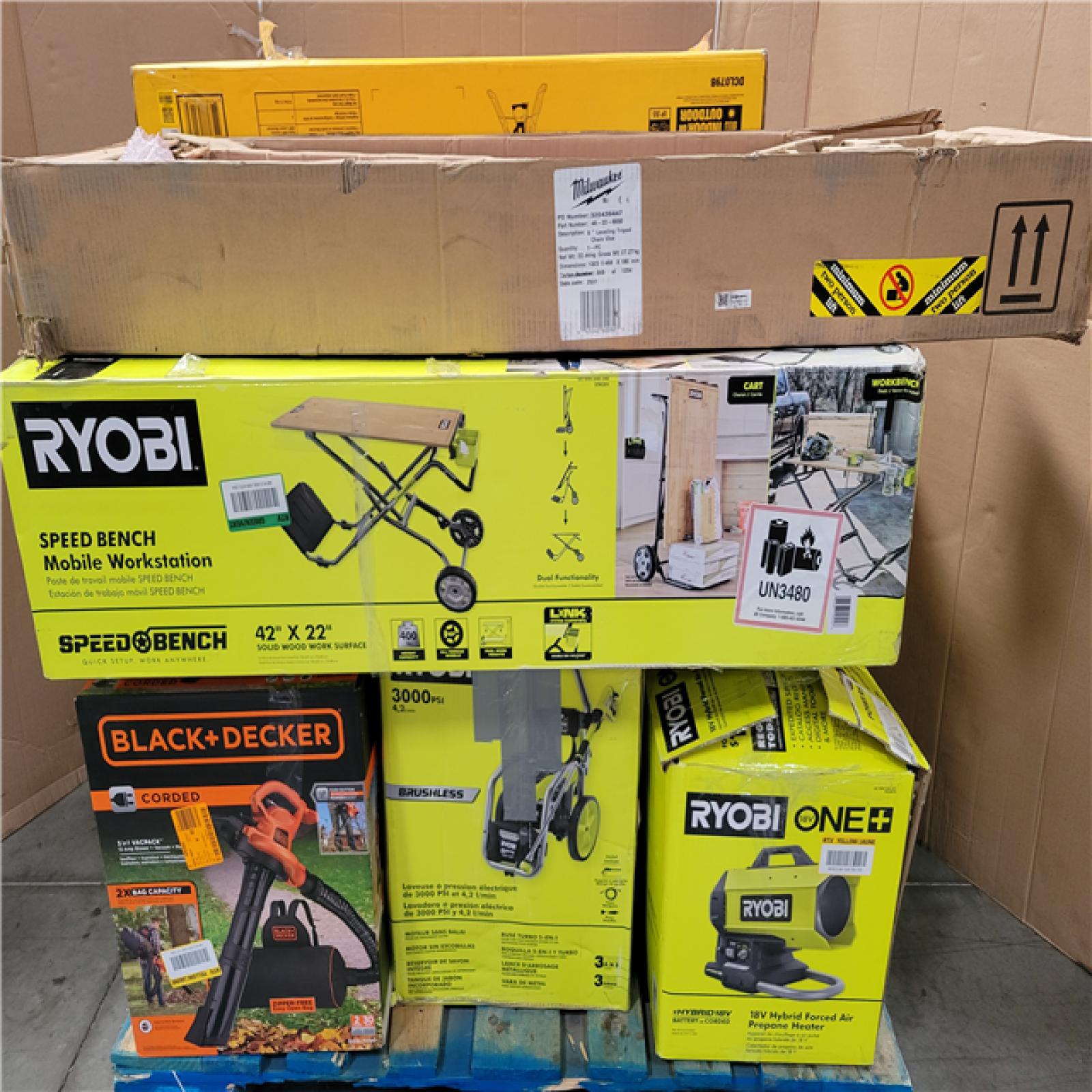 CALIFORNIA AS-IS TOOL PALLET