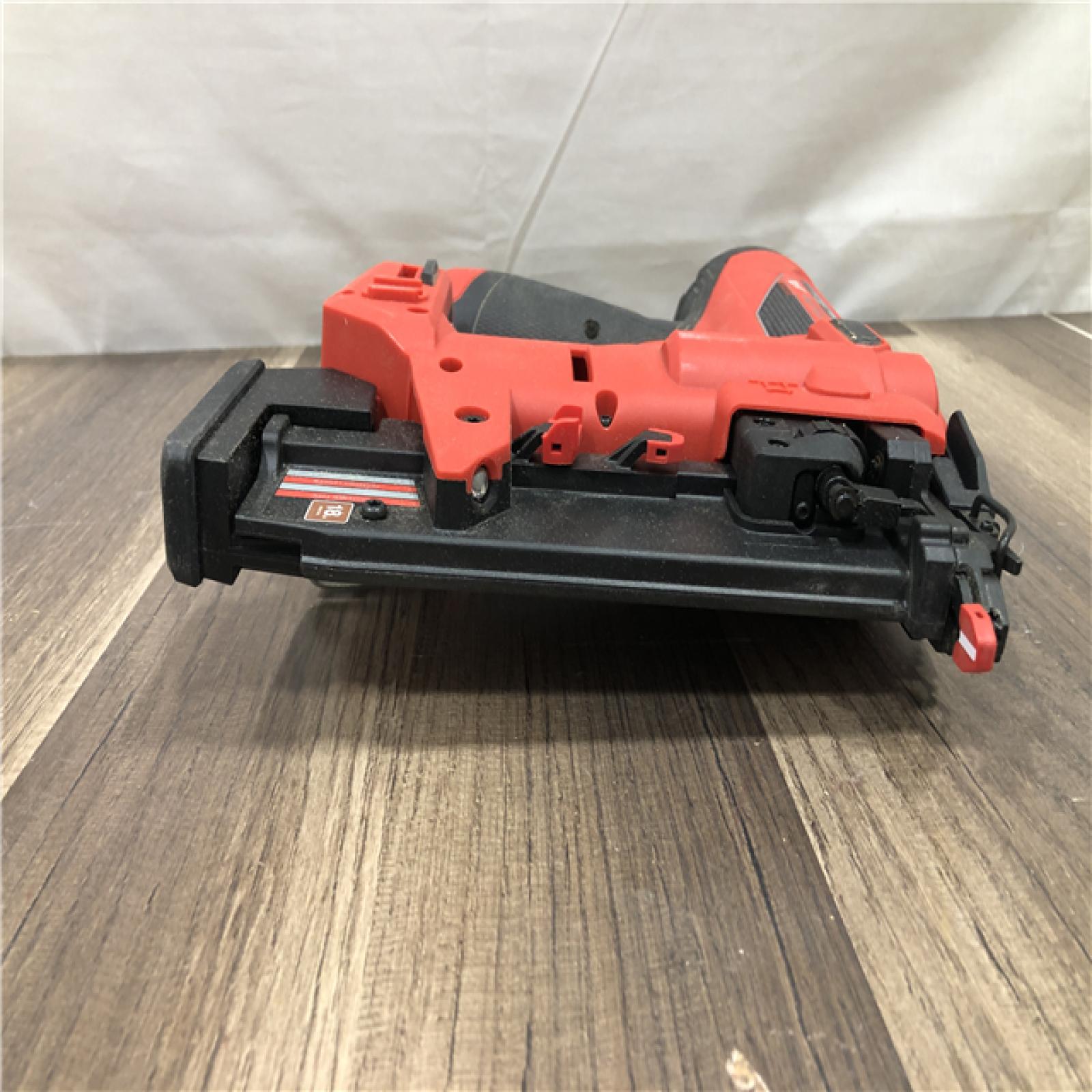 AS-IS Milwaukee FUEL 12-Volt Lithium-Ion Brushless Cordless 18-Gauge 1-1/2 in. Compact Brad Nailer (Tool Only)