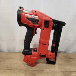 AS-IS- Milwaukee FUEL 18-Volt Lithium-Ion Brushless Cordless 18-Gauge 1/4 in. Narrow Crown Stapler (Tool-Only)