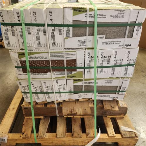 Phoenix TrafficMaster Glenwood Fog 7 in. x 20 in. Ceramic Floor and Wall Tile (261 sq. ft. /24 case)