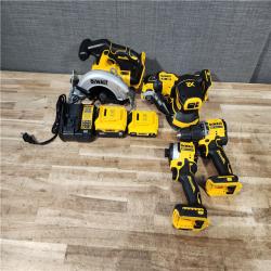 HOUSTON LOCATION - AS - IS DEWALT 5 TOOL COMBO KIT W/ (2) BATTERY & CHARGER
