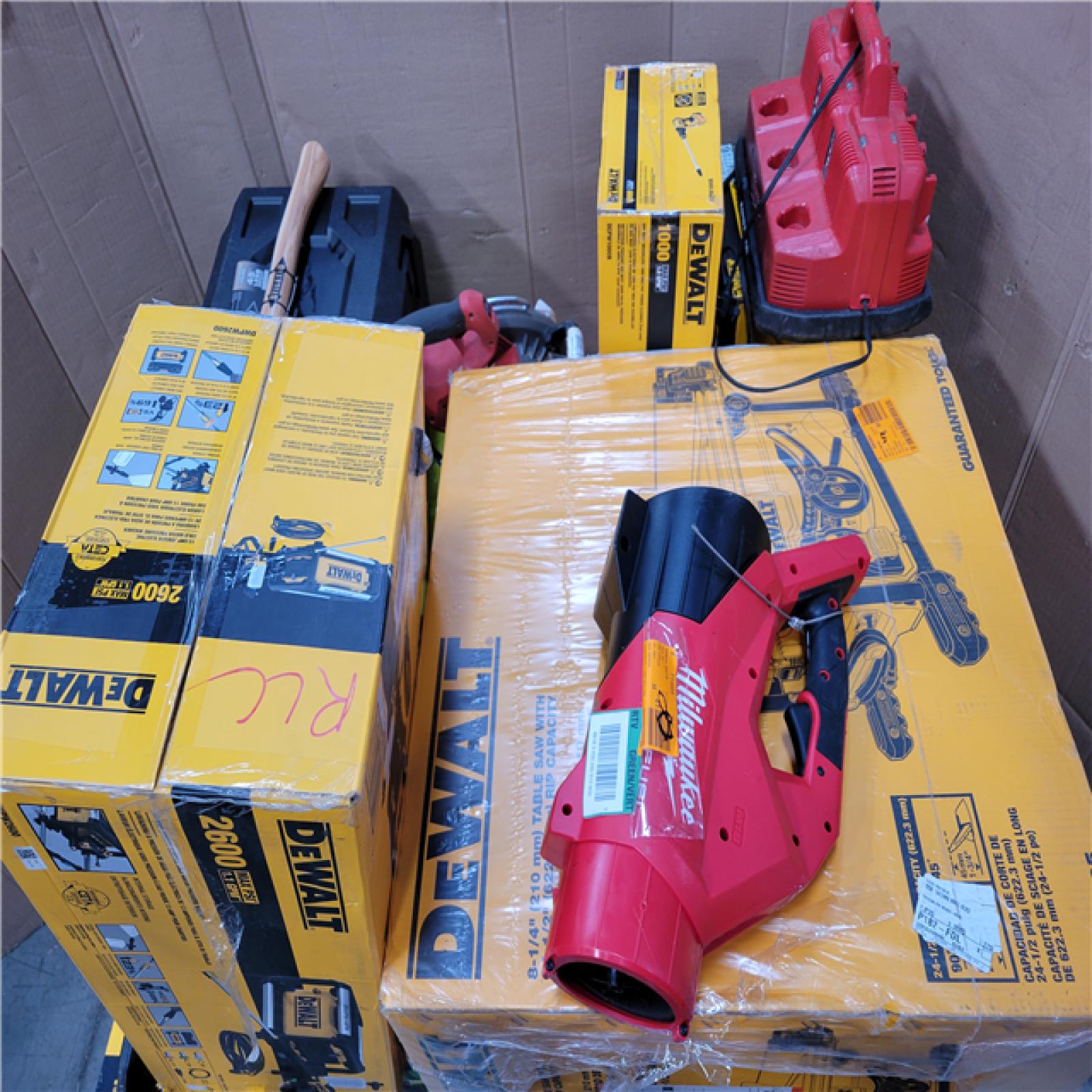 CALIFORNIA AS-IS TOOL PALLET