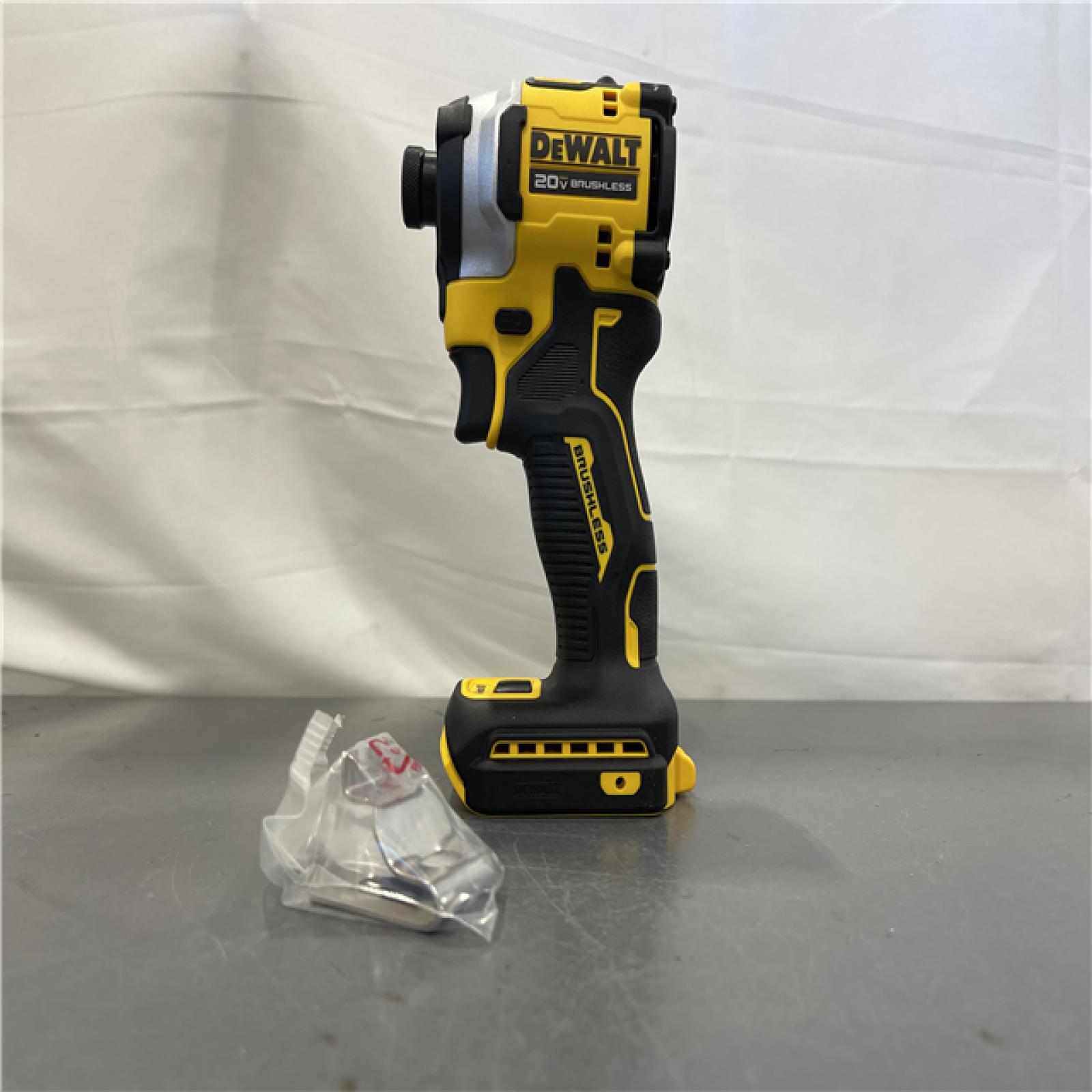 AS-IS - DeWalt 20V Cordless Brushless Compact 1/4 Impact Driver (Tool Only)