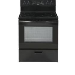 DALLAS LOCATION - Seasons® 5.2 Cu. Ft. Freestanding Electric Range, Glass Top, Black (2 UNITS)