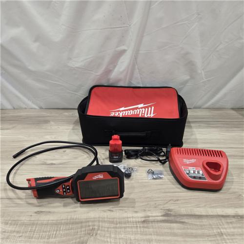 AS-IS MILWAUKEE M12 12V  Cordless M-SPECTOR 360-Degree 4 Ft. Inspection Camera Kit